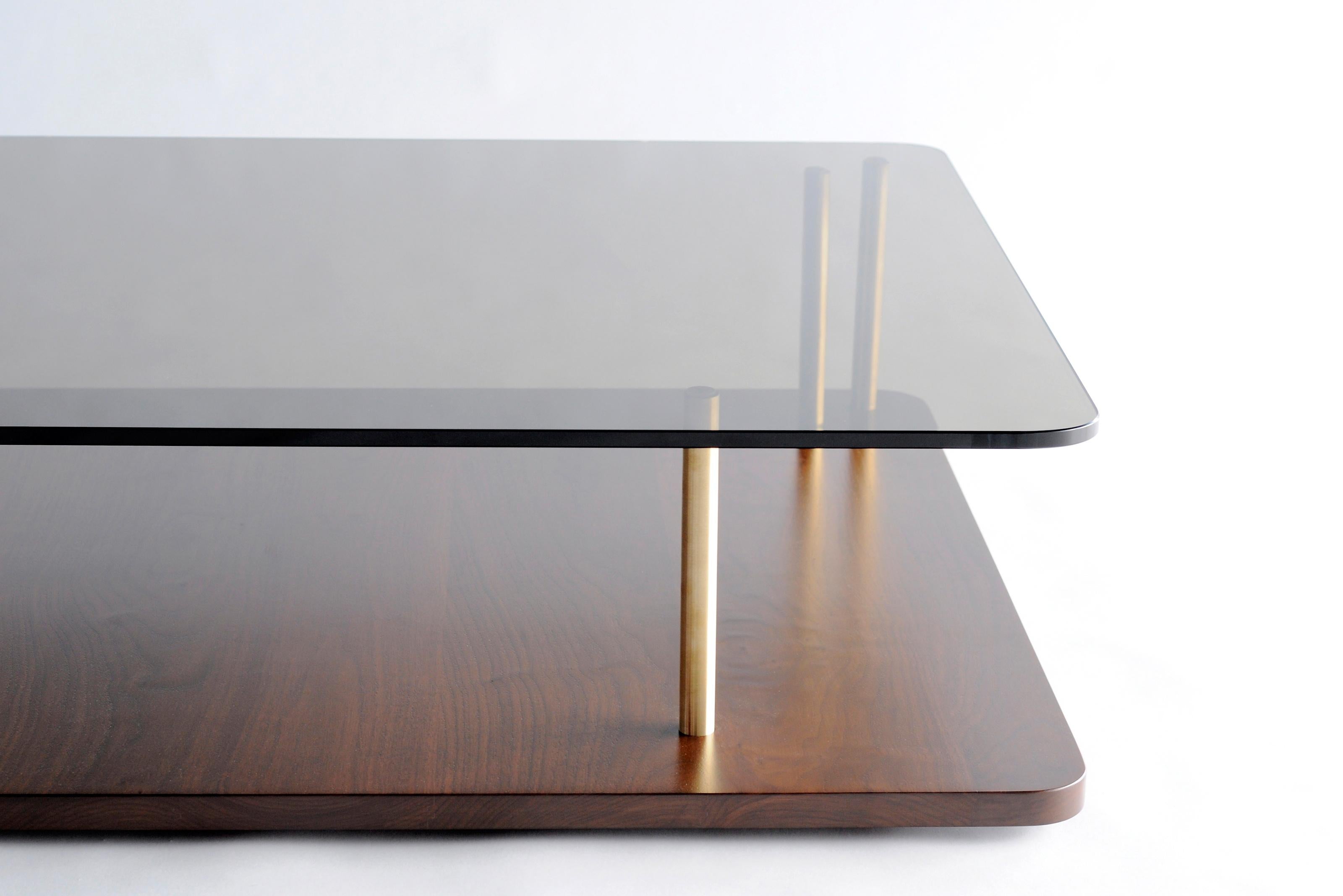 Moderne Table basse carrée Points of Interest de Phase Design en vente