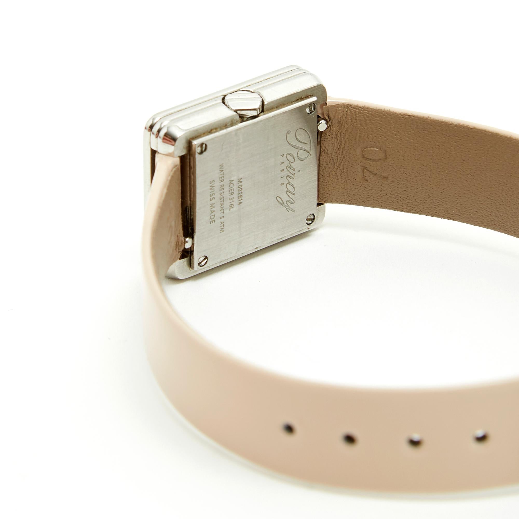 De las mujeres Poiray 2023 Montre Ma Premiere Mini Acier Acero inoxidable Nuevo Reloj con Correa en venta