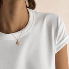 Ciondolo Poiray "Coeur Entrelacé" Misura Piccola Oro Rosa