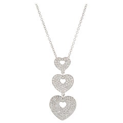 Poiray Diamond Heart Necklace