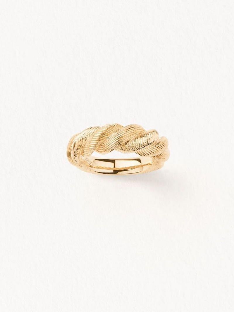 Poiray - Dune Ring Yellow Gold For Sale 2