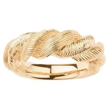 Poiray - Dune Ring Yellow Gold For Sale