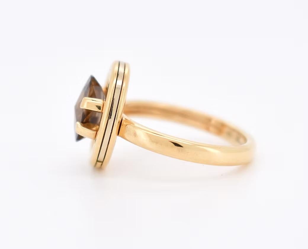 Contemporary Poiray - My Preference - 18-Carat Gold Ring with 7 Interchangeable Stones For Sale