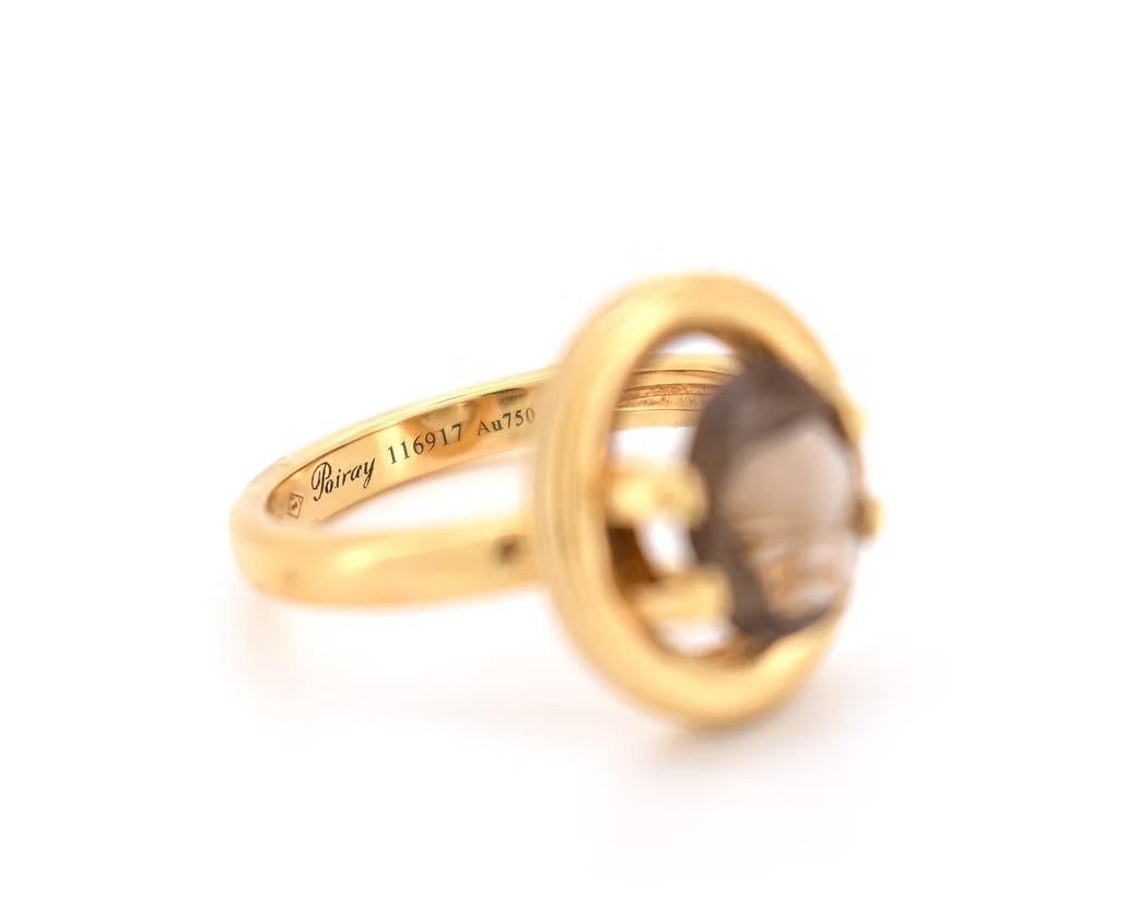 Women's Poiray - My Preference - 18-Carat Gold Ring with 7 Interchangeable Stones For Sale