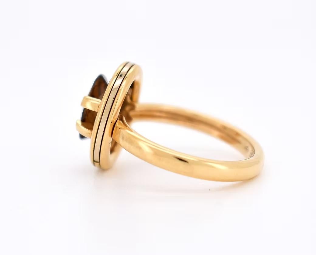 Poiray - My Preference - 18-Carat Gold Ring with 7 Interchangeable Stones For Sale 2