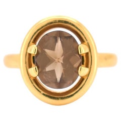 Poiray - Mi Preferencia - Anillo de Oro de 18 Quilates con 7 Piedras Intercambiables