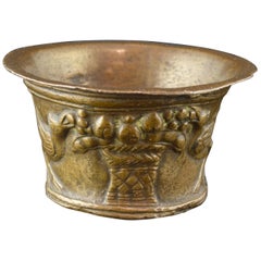 Antique "Poison" Mortar, Bronze, 16th Century