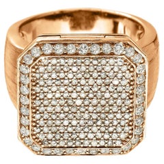 Poison Ring Grande Full Pavé Rose Gold