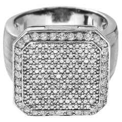 Poison Ring Grande Full Pavé Sterling Silver