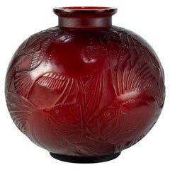 Vase Poissons de René Lalique