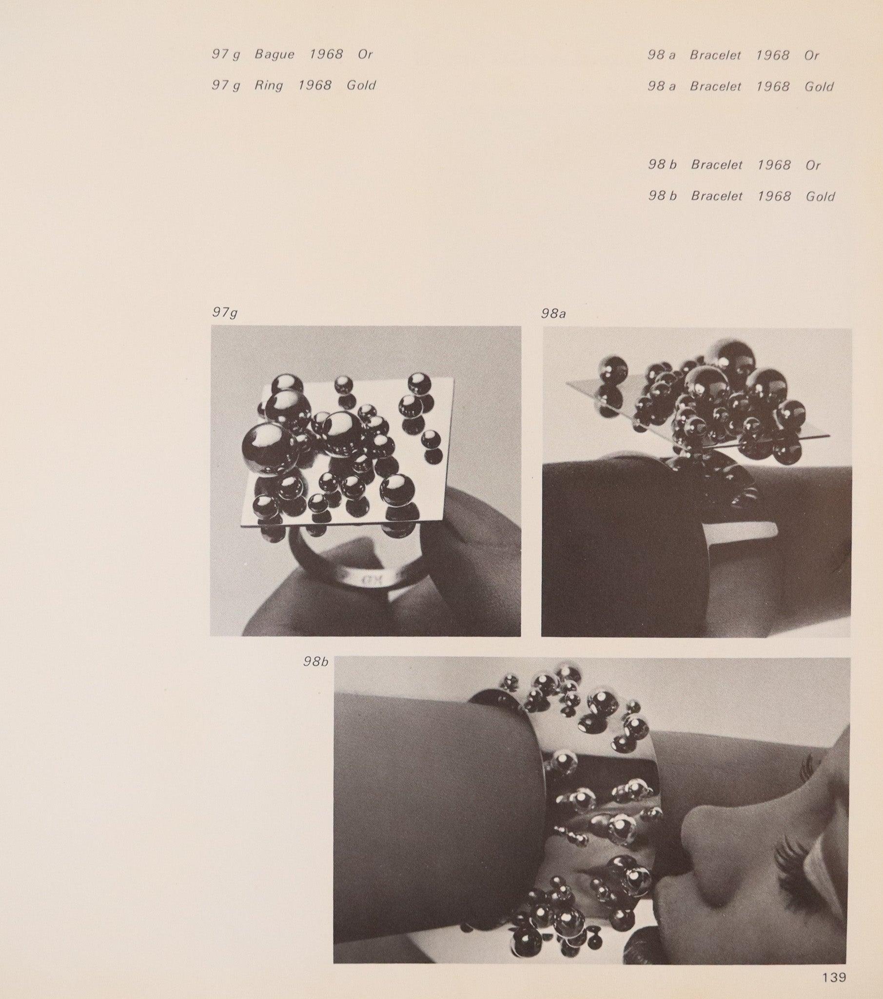 Pol Bury 1975 Parigi Galerie Maeght Edizione Anello Cinetico Scultoreo In Oro 18Kt 5