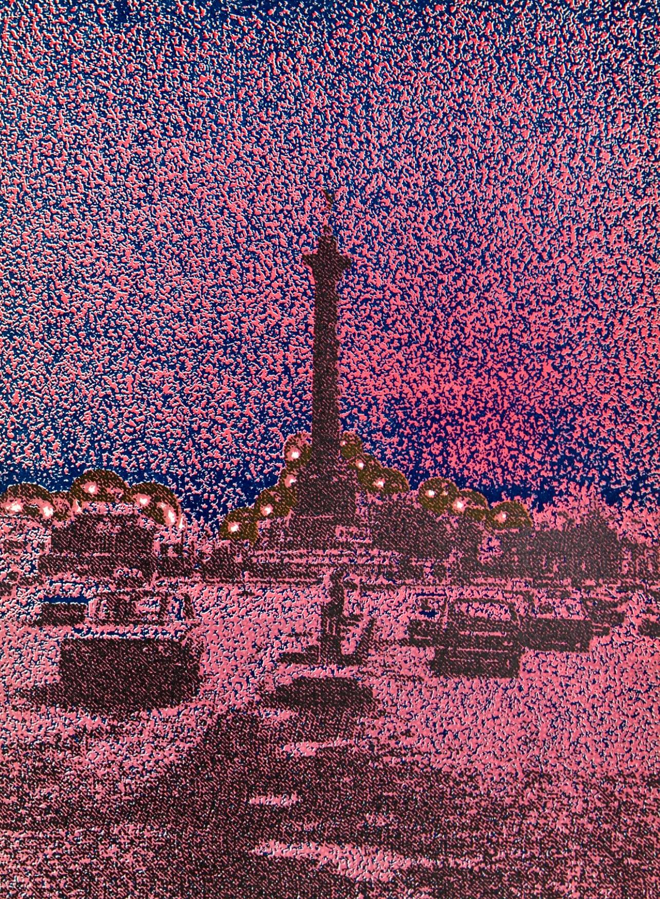 Bury, Cinétisation, Derrière le miroir (después) - Print de Pol Bury