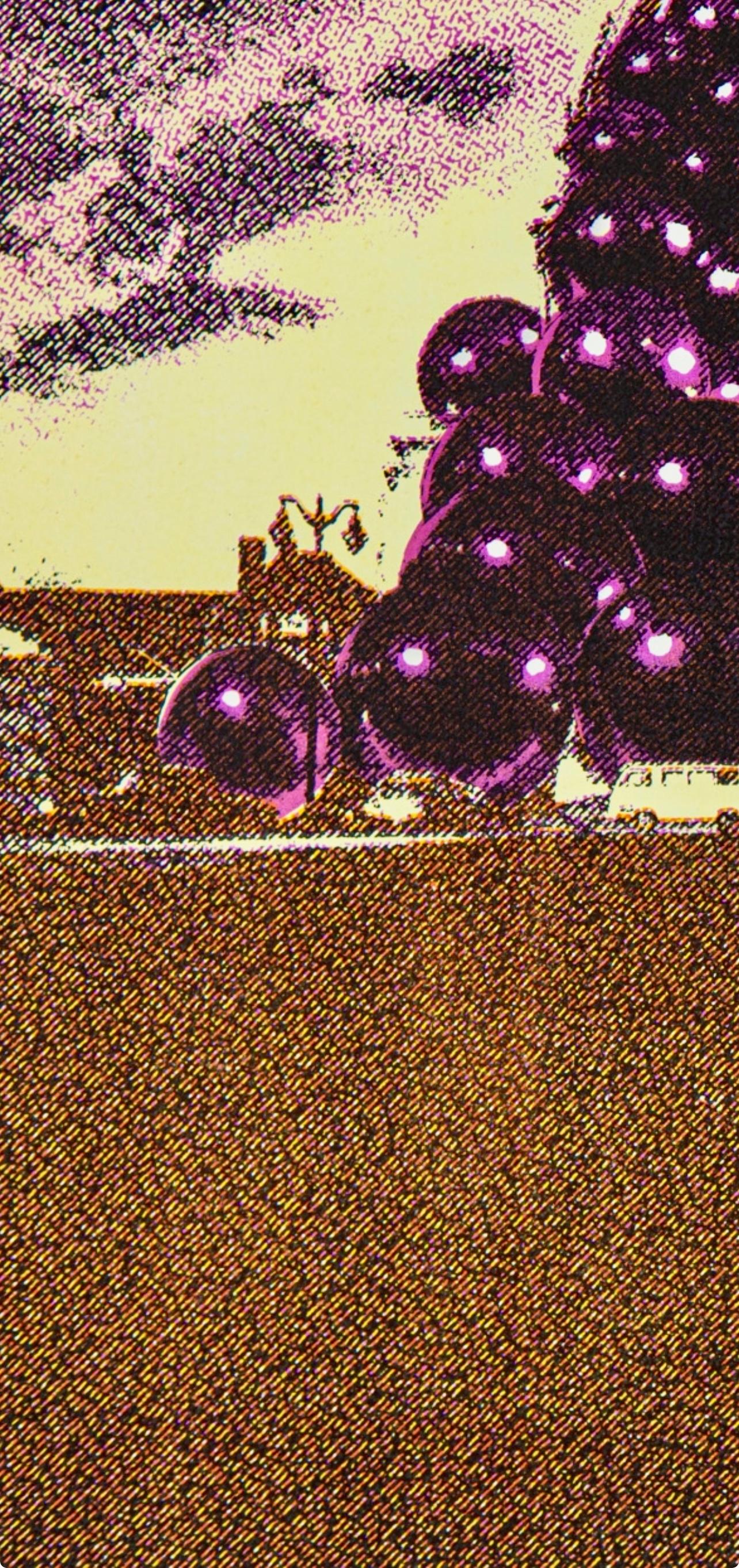 Bury, Cinétisation, Derrière le miroir (dopo) - Landscape Print Marrone di Pol Bury