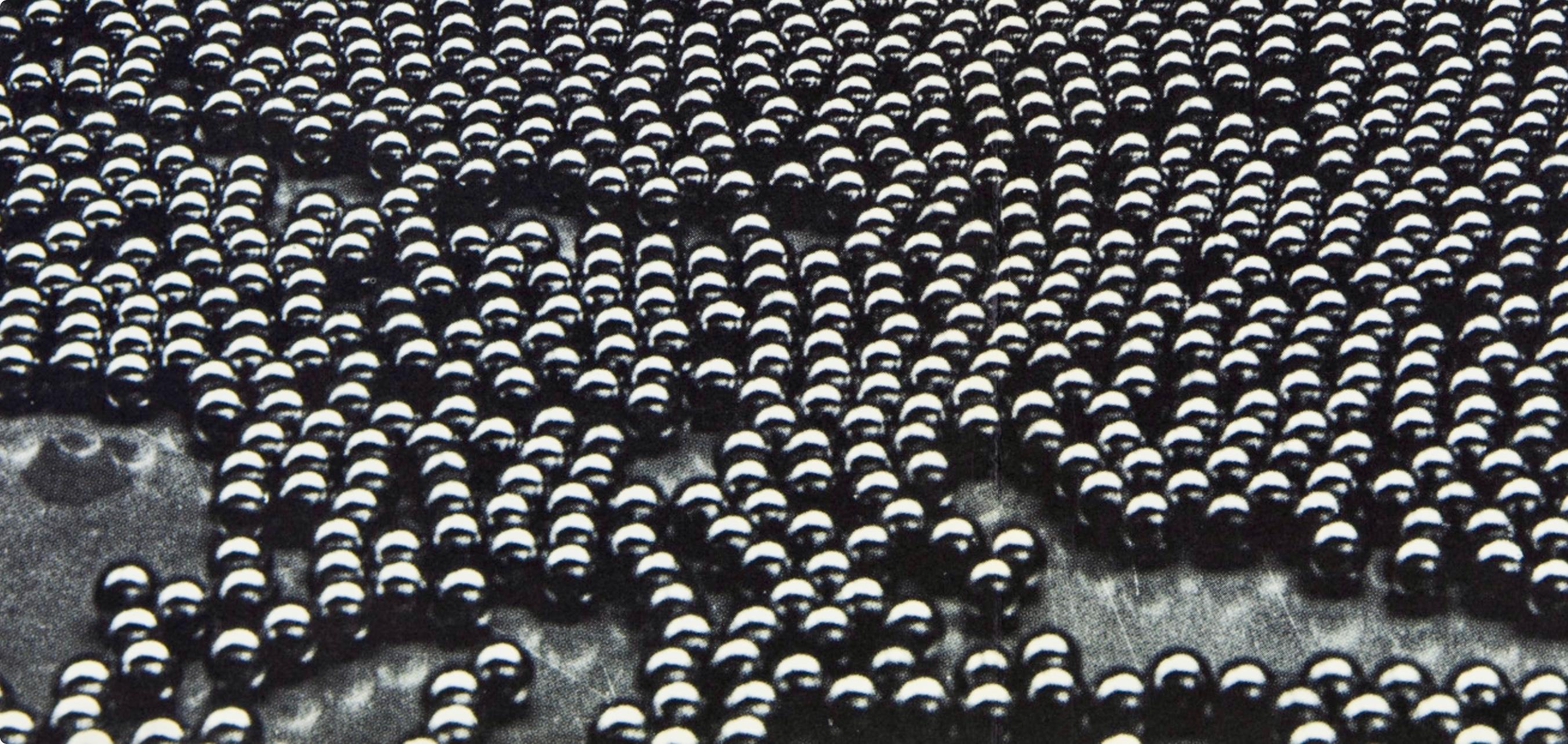 Bury, Cinétisation, Derrière le miroir (après) - Noir Landscape Print par Pol Bury