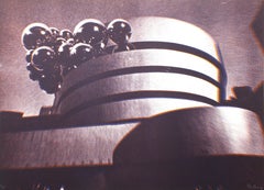 Guggenheim, Modern Screenprint by Pol Bury 1972