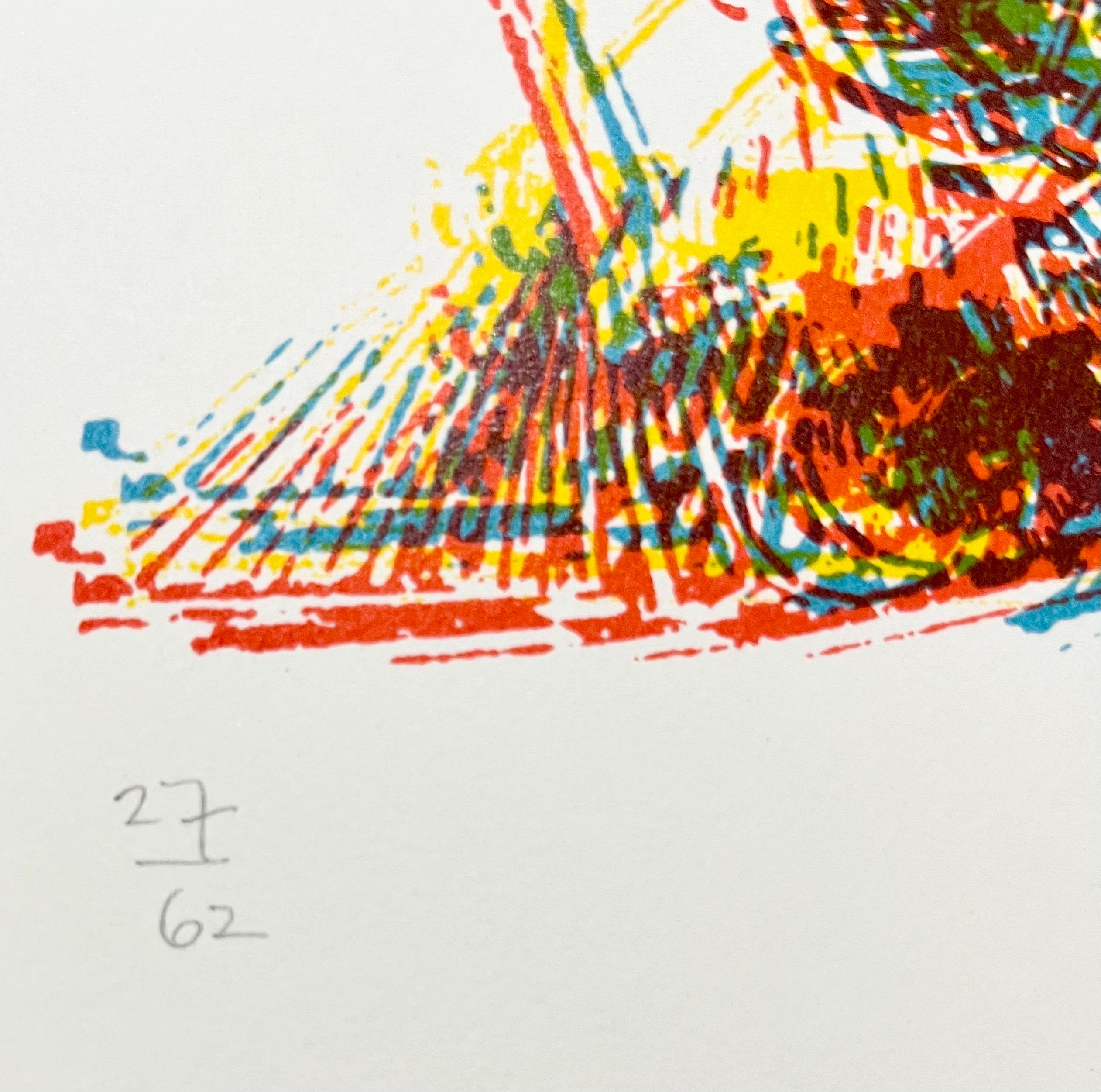 Edición Limitada Arquitectura Arte Cinético Op Art Serigrafía Litografía Pol Bury en venta 2