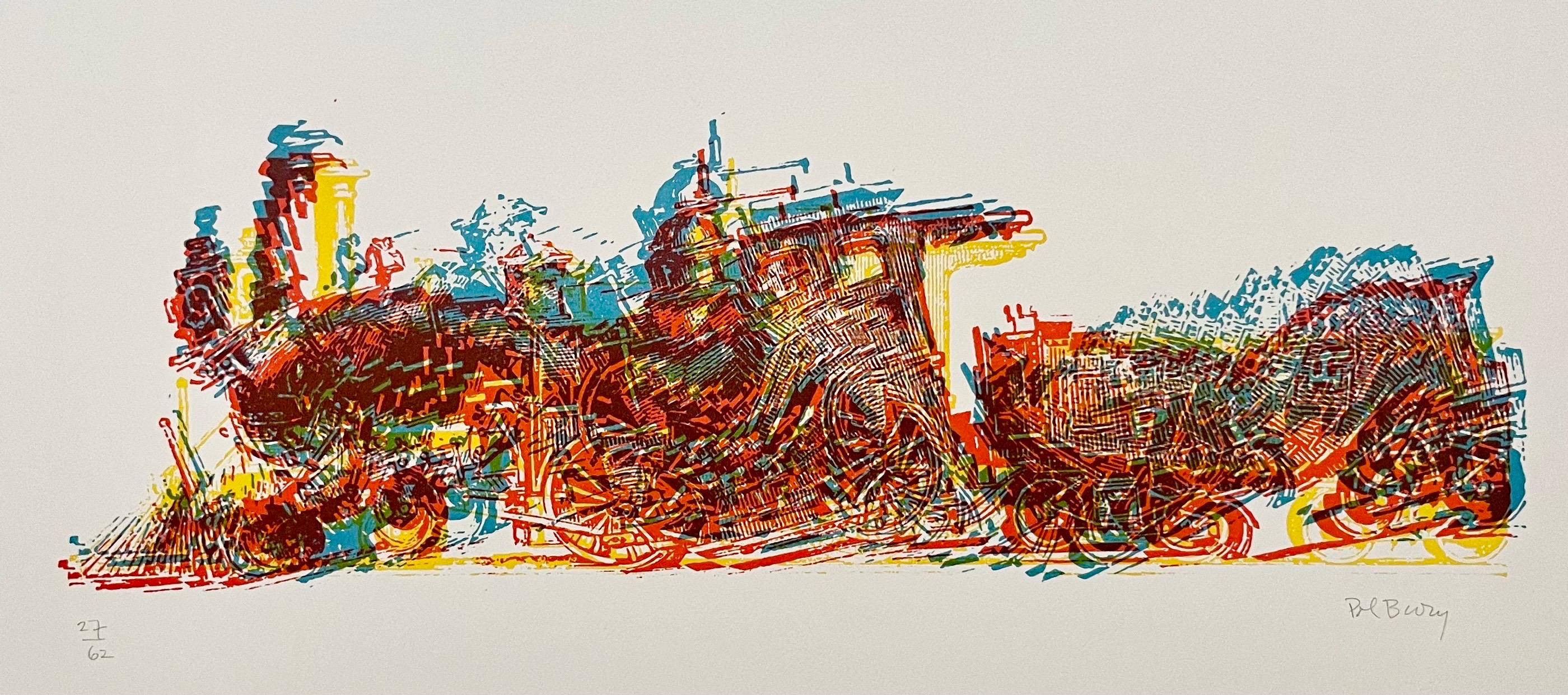 Edición Limitada Arquitectura Arte Cinético Op Art Serigrafía Litografía Pol Bury