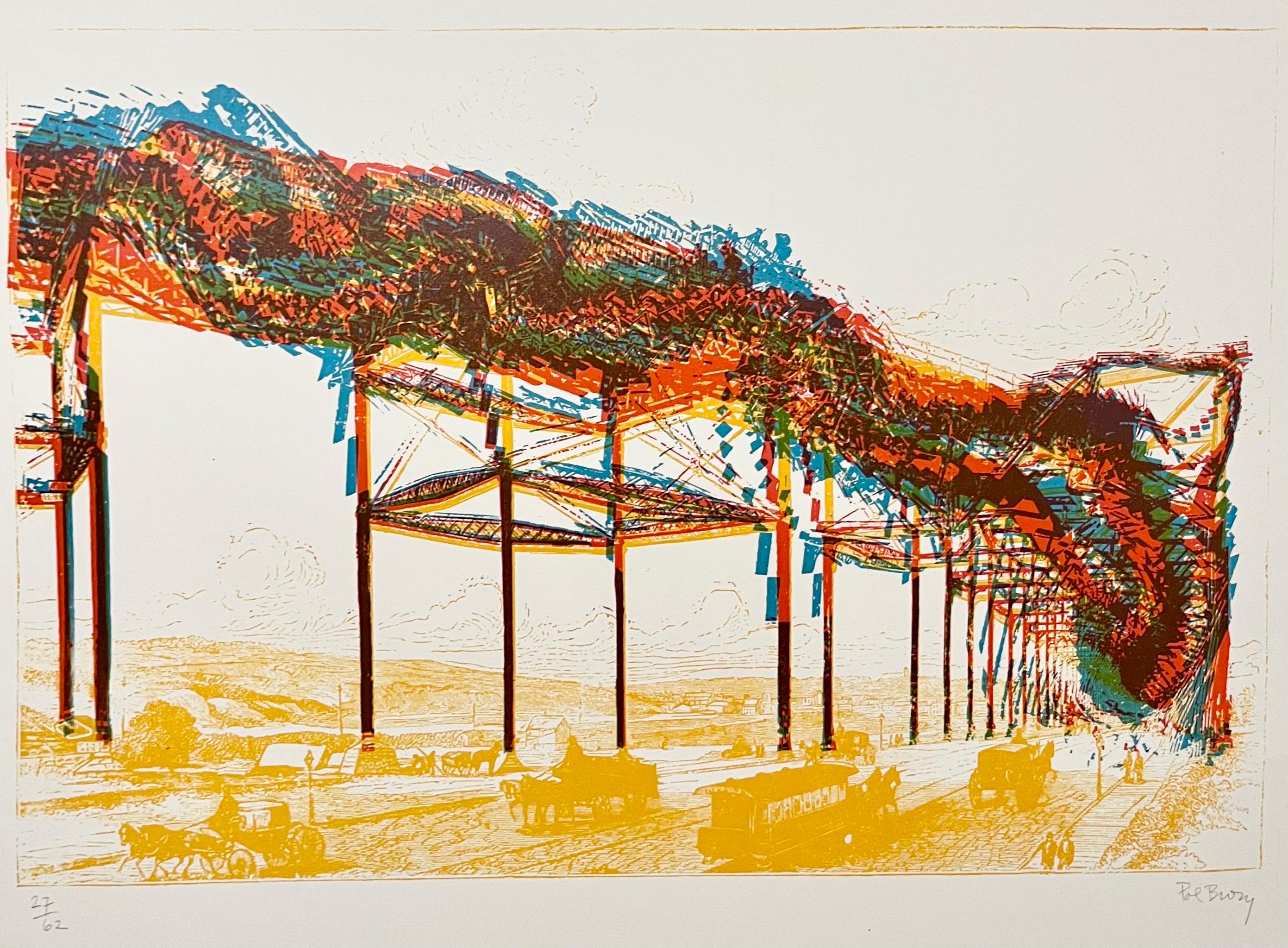 Edición Limitada Arquitectura Arte Cinético Op Art Serigrafía Litografía Pol Bury