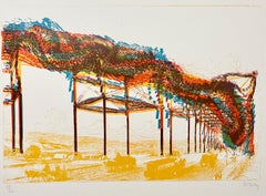 Edición Limitada Arquitectura Arte Cinético Op Art Serigrafía Litografía Pol Bury