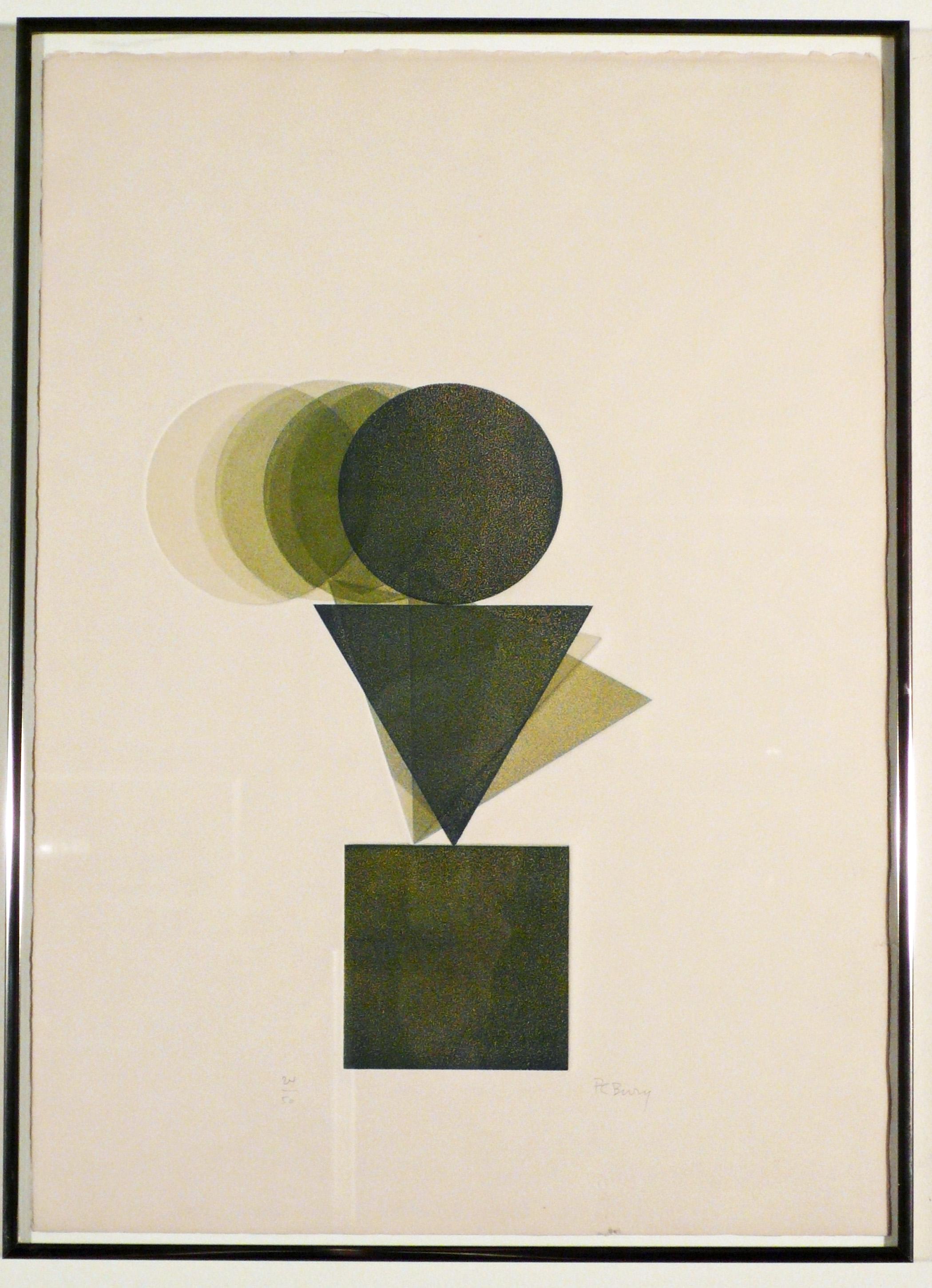 Pol Bury Abstract Print - UNTITLED