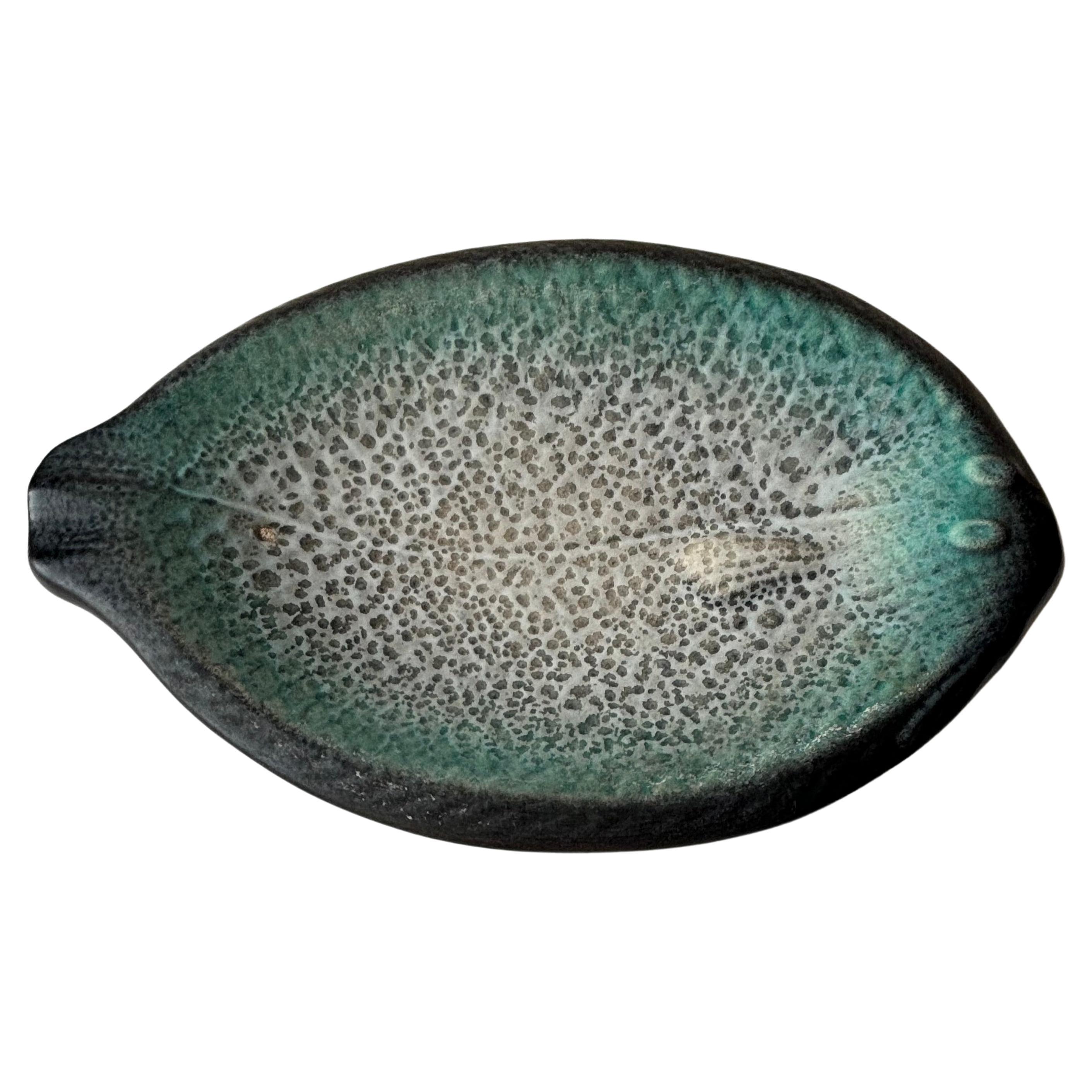 Pol Chambost ceramic , pottery  bowl dish plate  fish , Marked For Sale