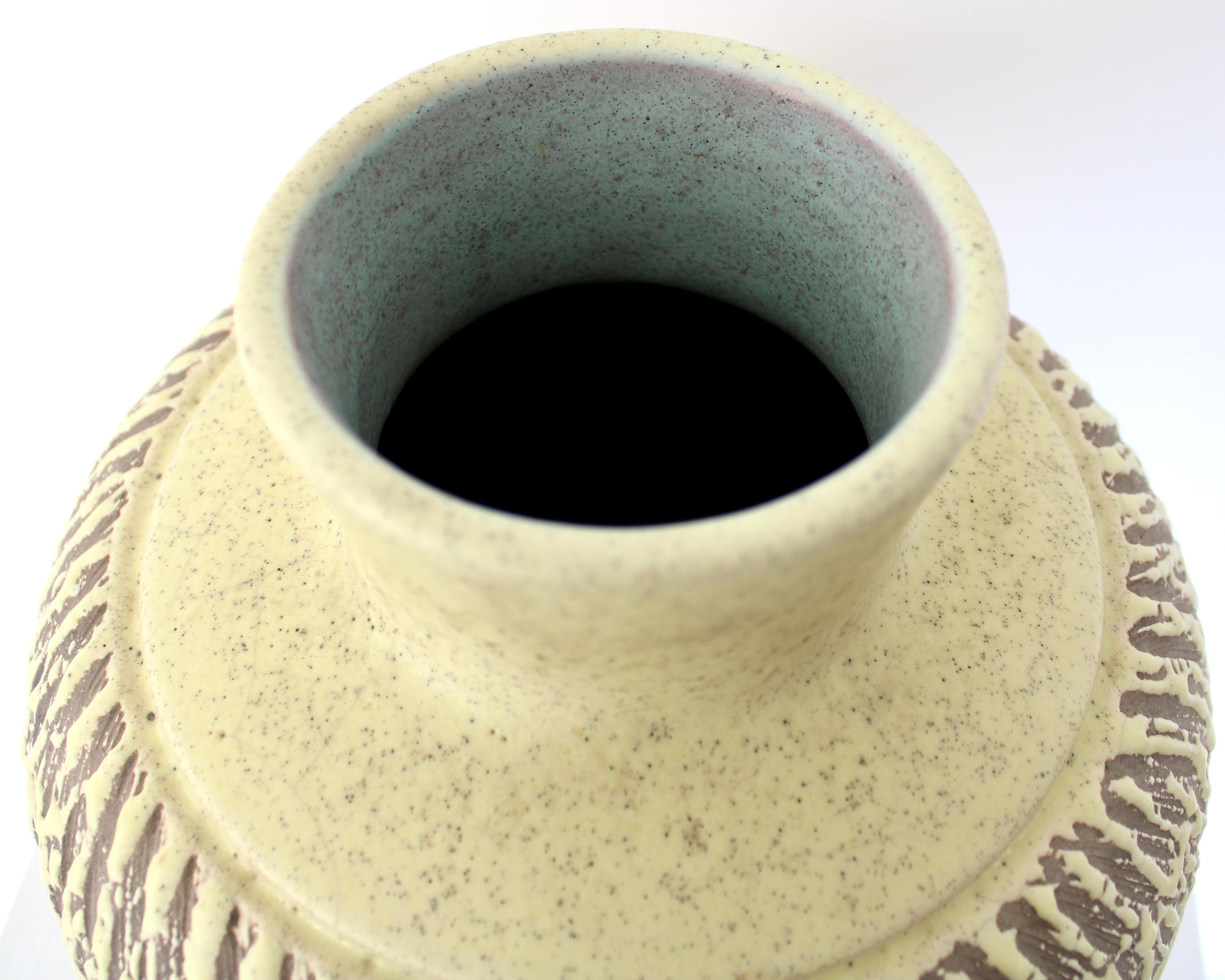 Pol Chambost Ceramic Vase France c 1940 For Sale 4