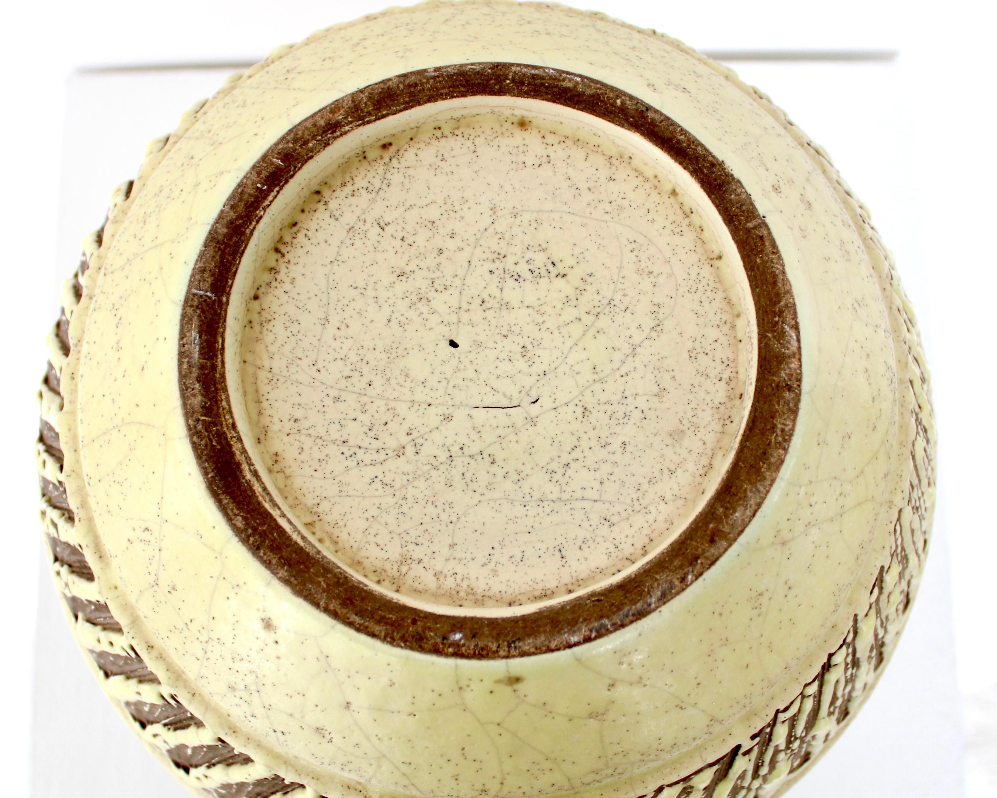 Pol Chambost Ceramic Vase France c 1940 For Sale 5