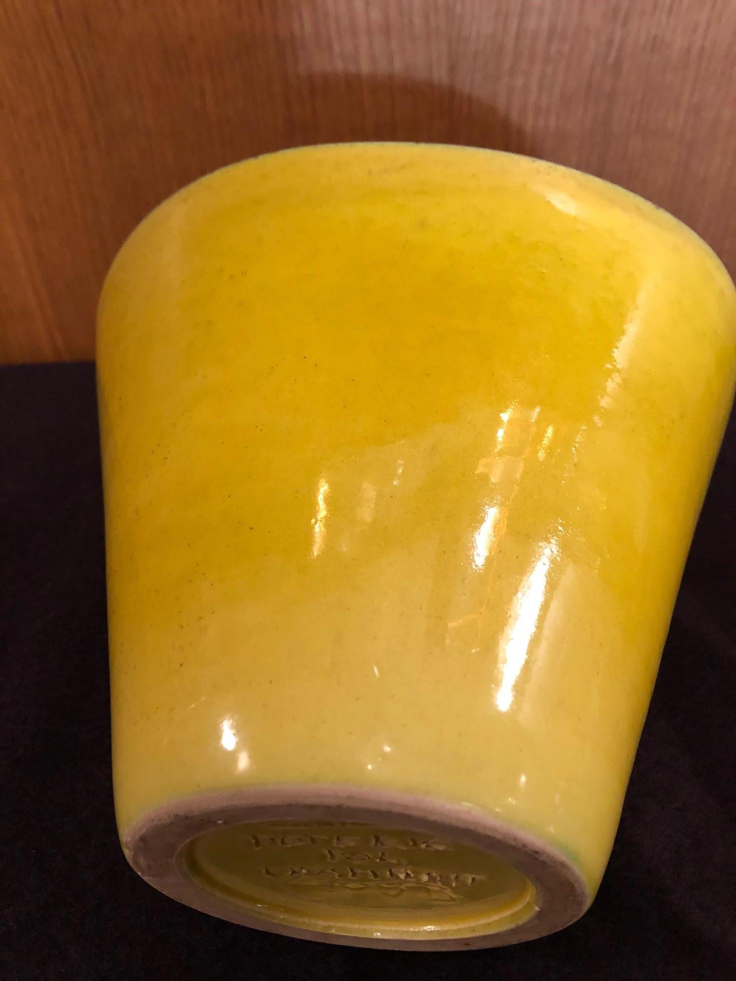 Mid-20th Century Pol Chambost Ceramic Vase n°709b