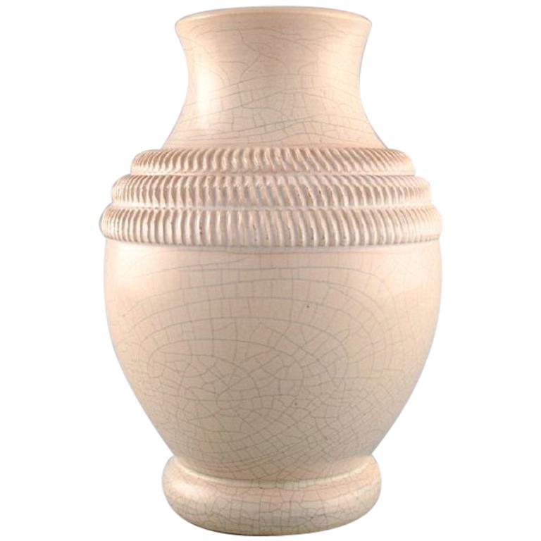 Pol Chambost, France, Vase in Glazed Ceramics, 1930s