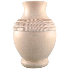 Pol Chambost, France, vase en céramique émaillée, années 1930