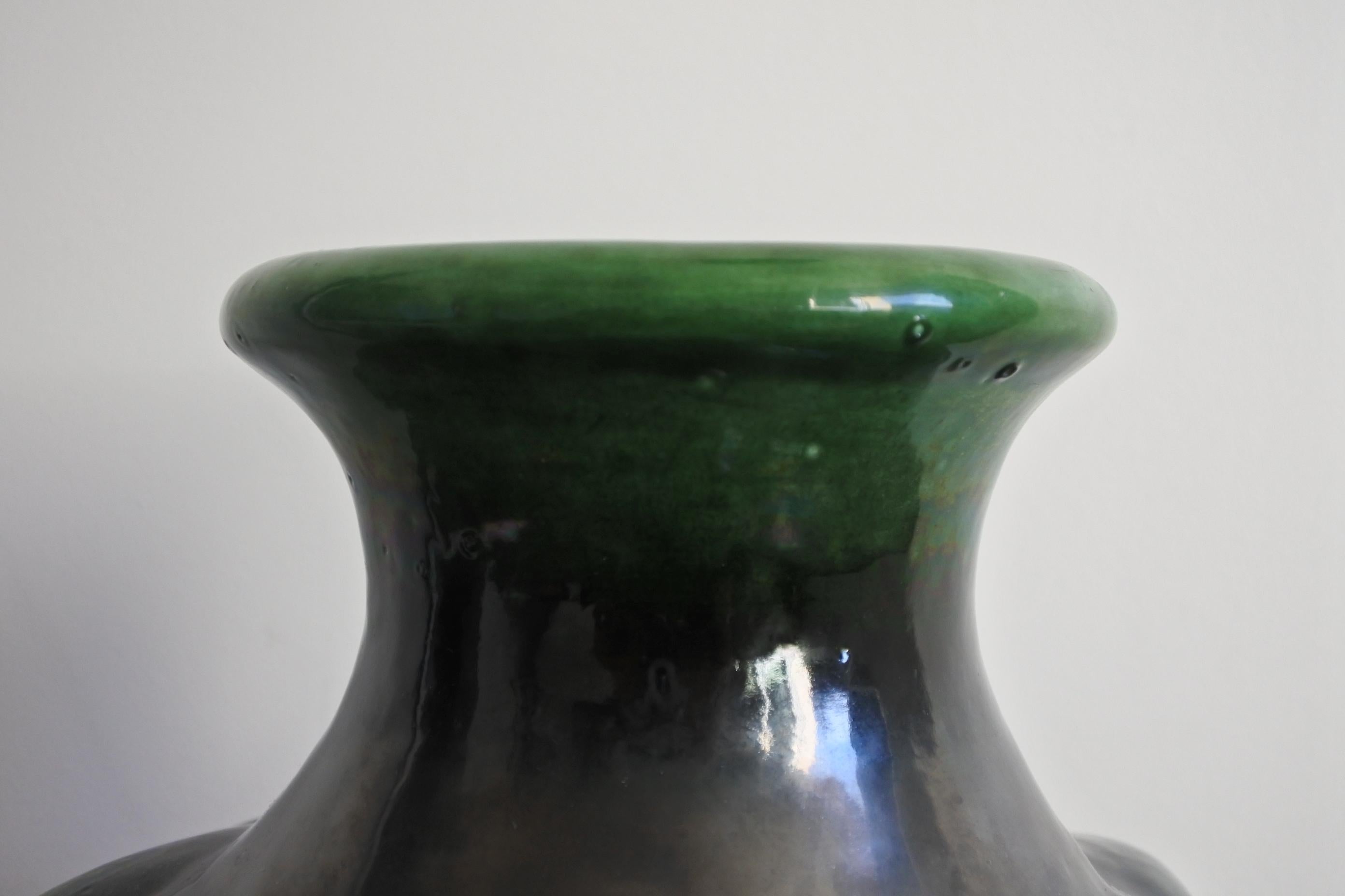Mid-20th Century Pol Chambost Glazed Ceramic Vase, Model 816, France 1954