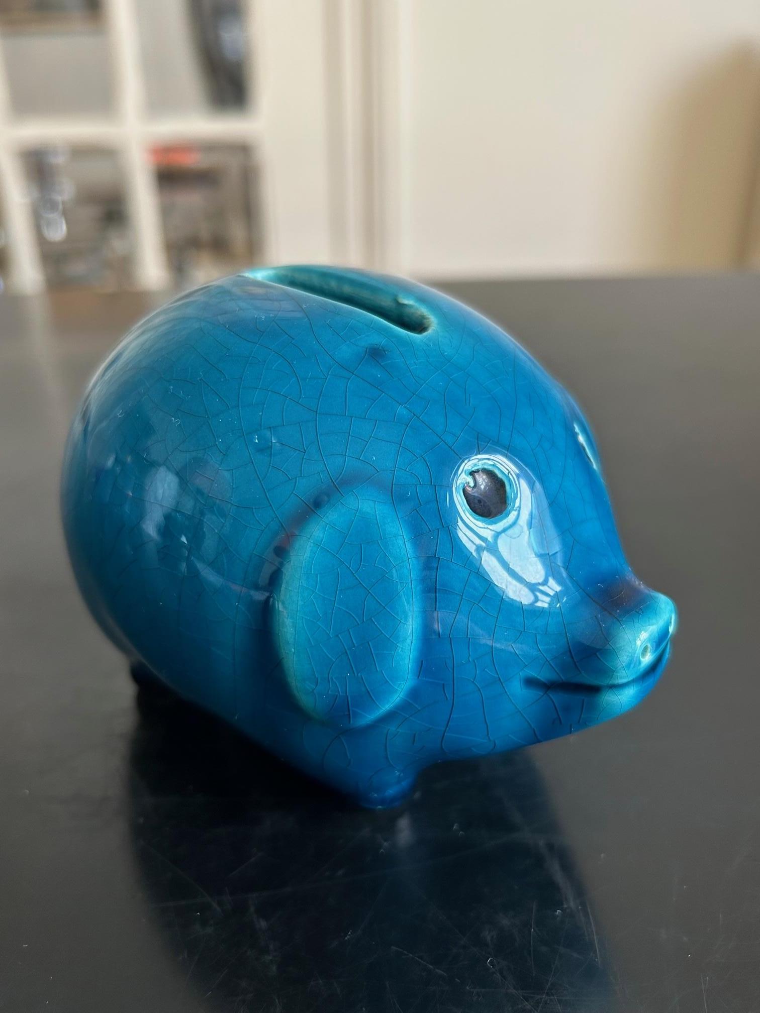 French Pol Chambost Piggy Bank For Sale
