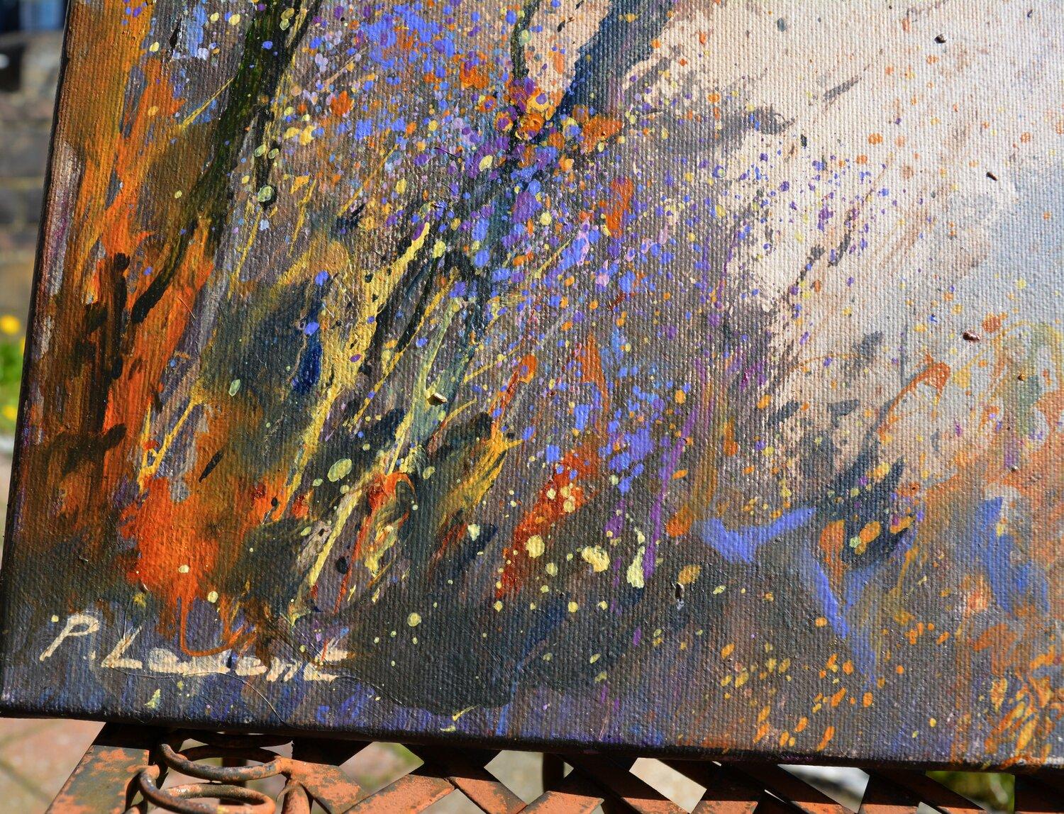 Autunno 4423 Paesaggio impressionista - SCUOLA BELGA AUC Firmato - Painting di Pol Ledent