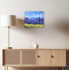 Lavender in Provence Impressionism - BELGIAN SCHOOL AUC