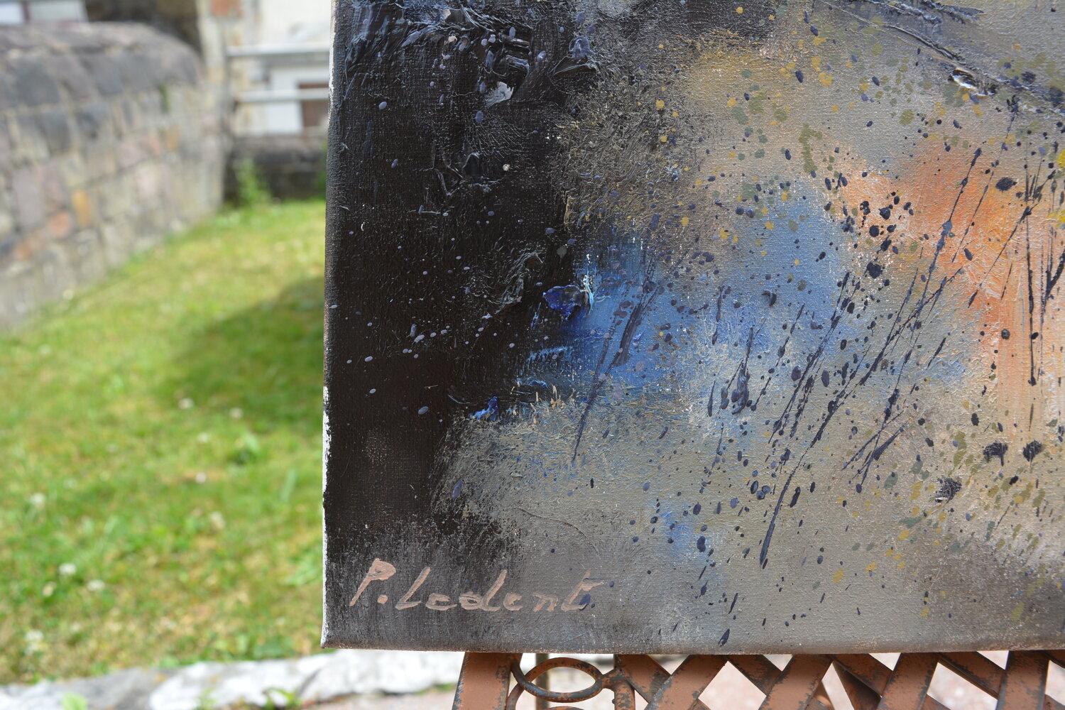 Moors Impressionism Landscape - BELGIAN SCHOOL AUC - Impressionist Painting by Pol Ledent