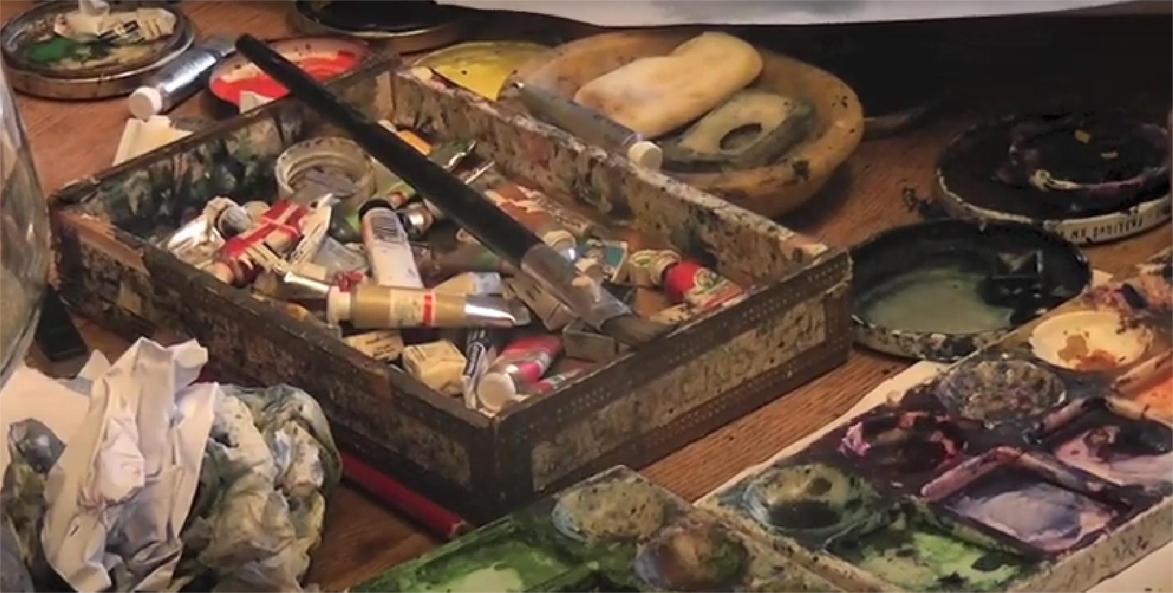 Moors Impressionism Landscape - BELGIAN SCHOOL AUC 5