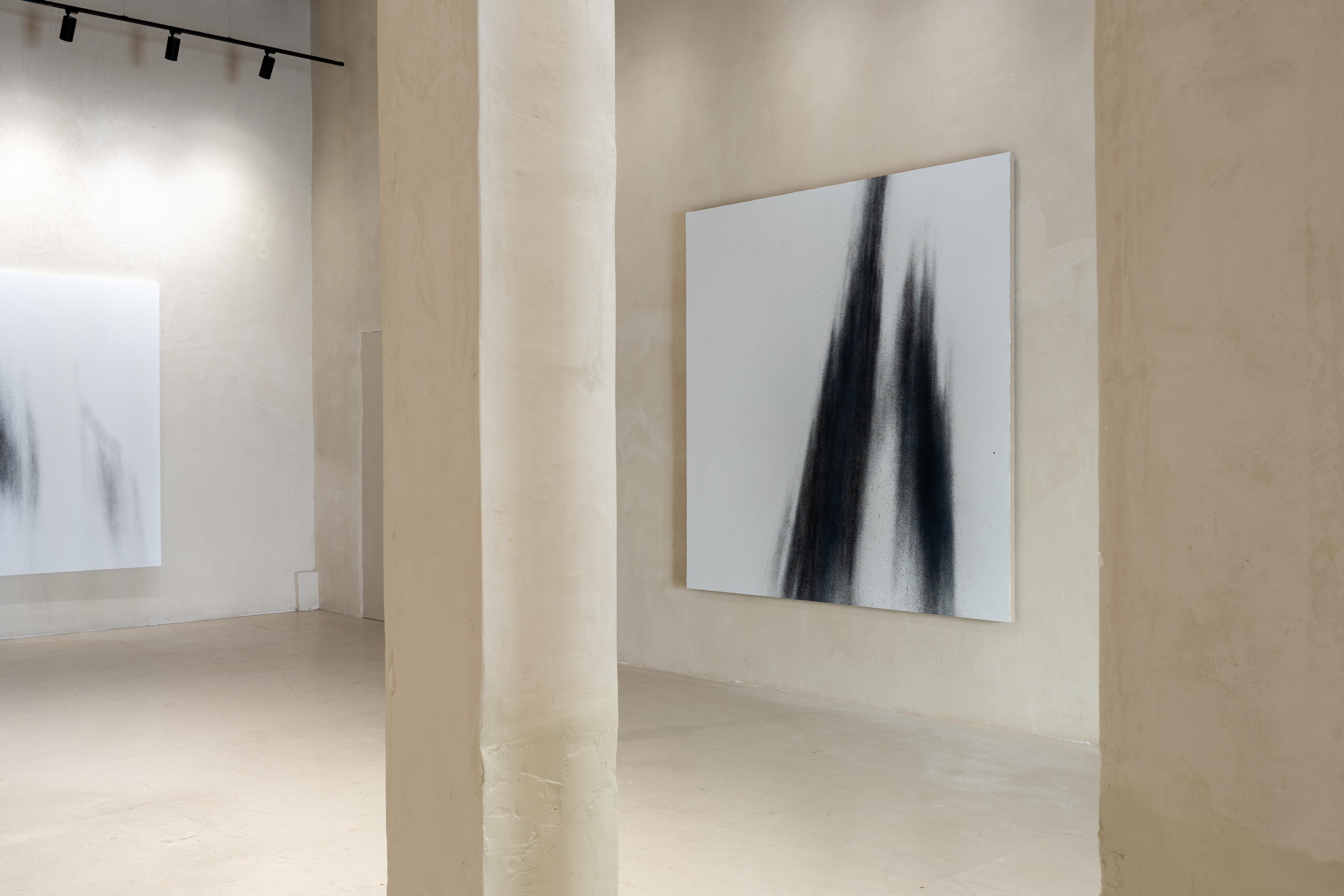 ABSTRACT Nuova opera d'arte con linee nere dell'artista spagnolo contemporaneo Pol Pintó 2024 in vendita 6