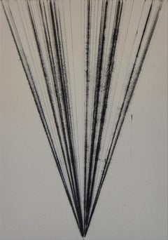 ABSTRACT New Black Lines Artwork by Contemporary Spanish Artist Pol Pinto
