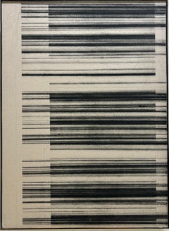 ABSTRACT New Black Lines Artwork by Contemporary Spanish Artist Pol Pintó 2024