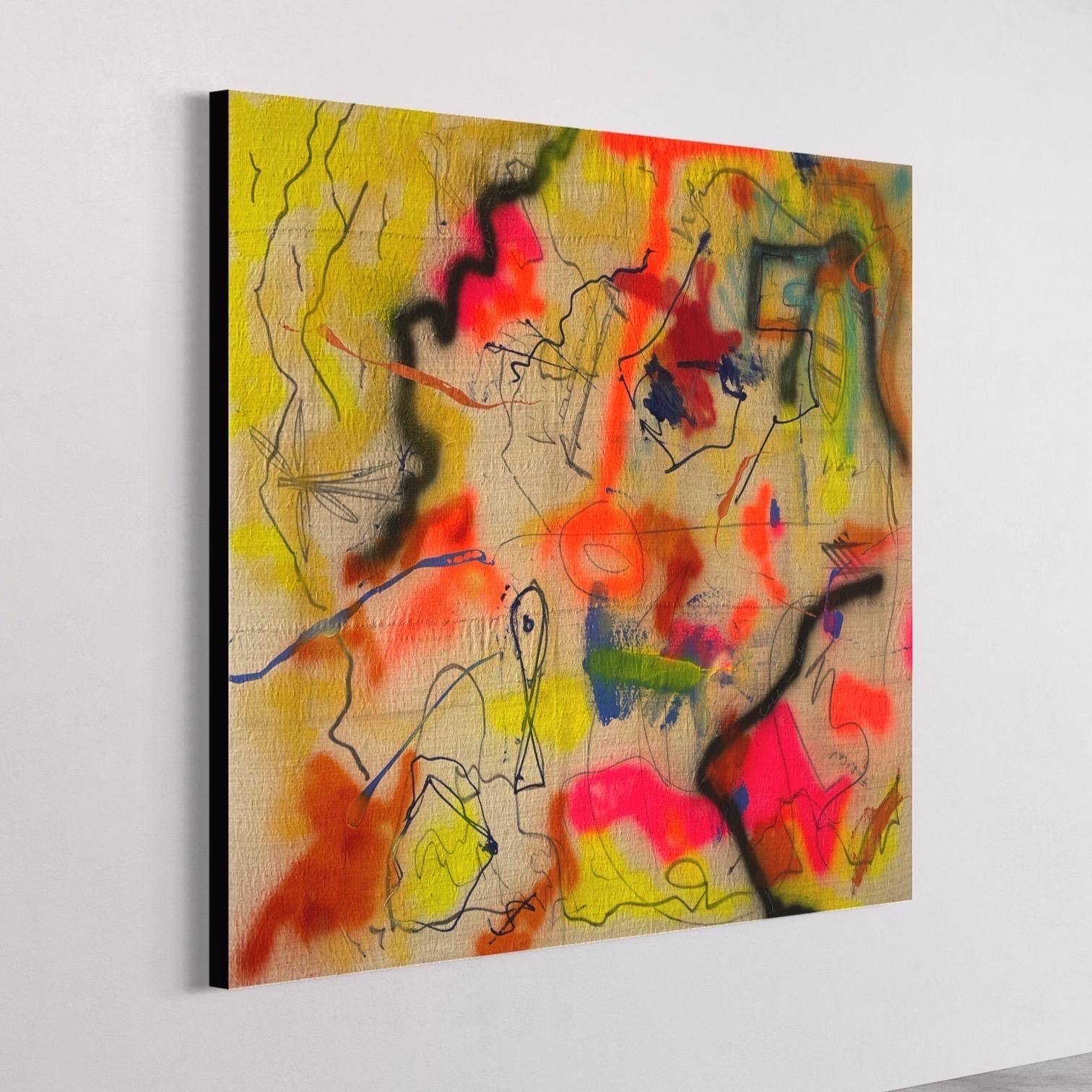 CONTEMPORARY Abstract Texture and Colors by Artist Pol Vans 2023 4