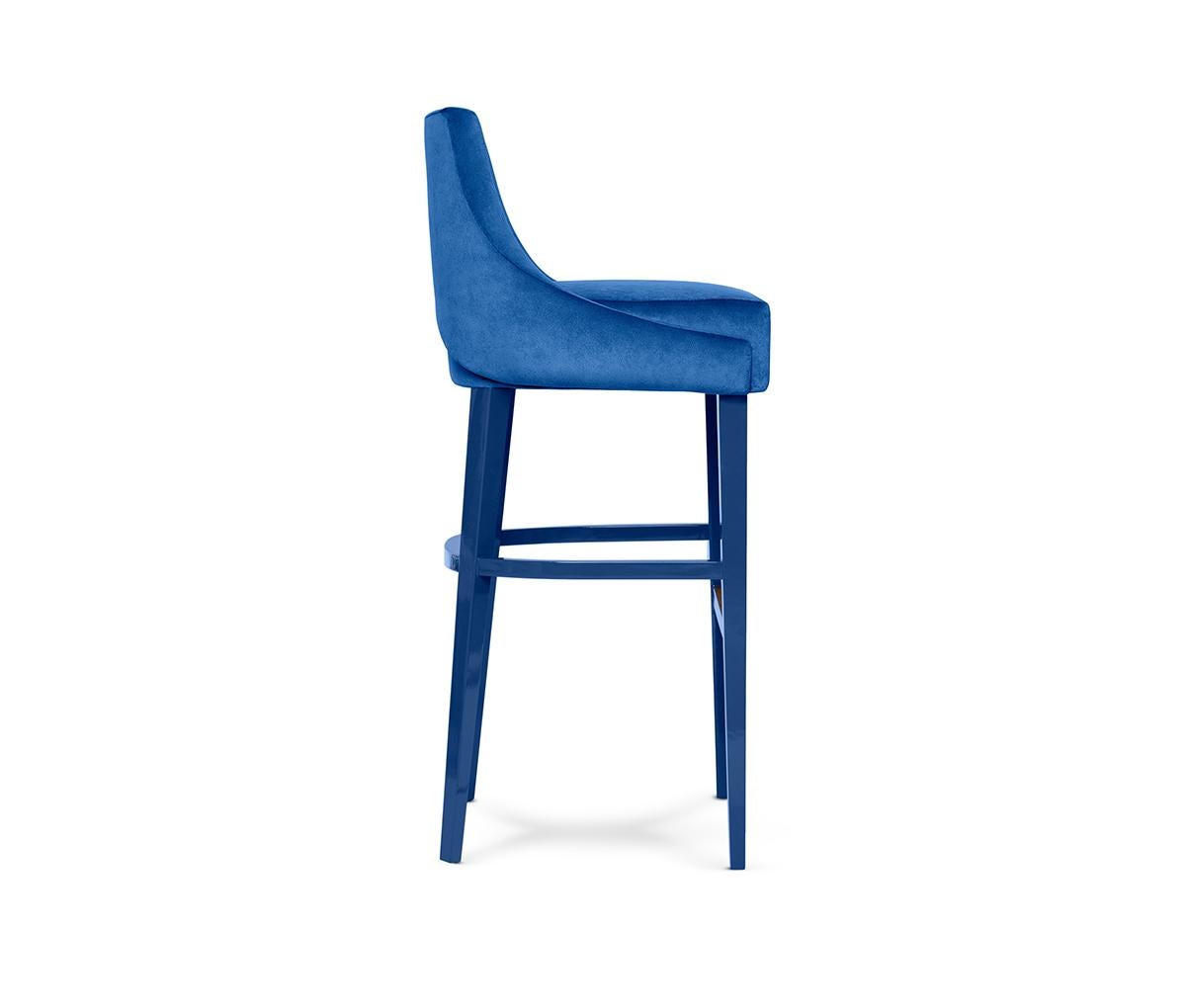 Portugais Tabouret de comptoir Polaire par Munna en vente