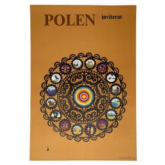 Polen Poland Invites You, polnisches Vintage-Poster von Jan Kotarbinski, 1960