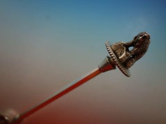 Polar Bear by Gorham Sterling Silver Ice Spoon Not Pierced 3D Bear