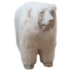 Polar Bear Contemporary Art by Jose Granell Sculpture