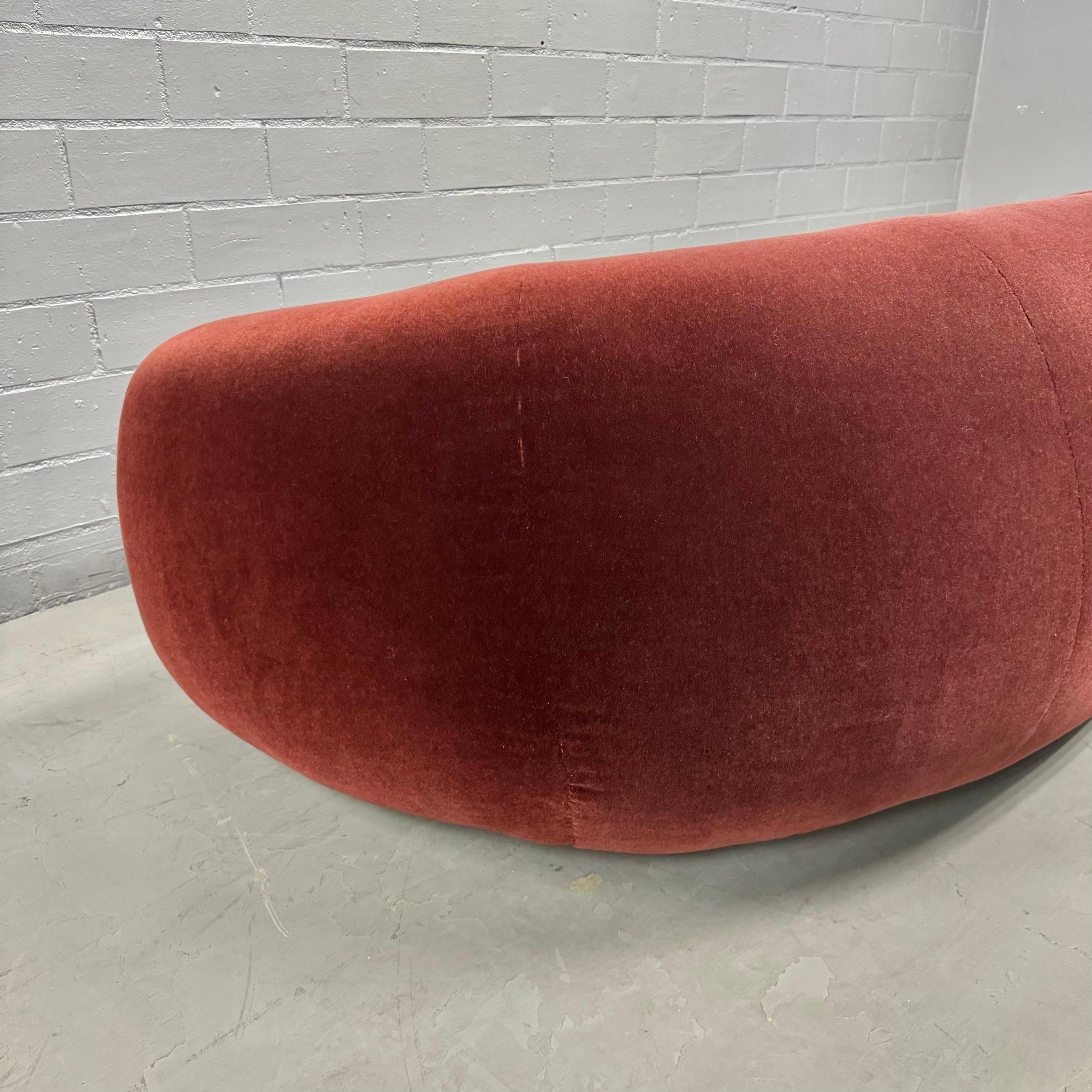 Polar Bear Sofa in the Style of Jean Royère, 2000s USA For Sale 1