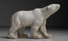Polar Bear Statue, America 1940