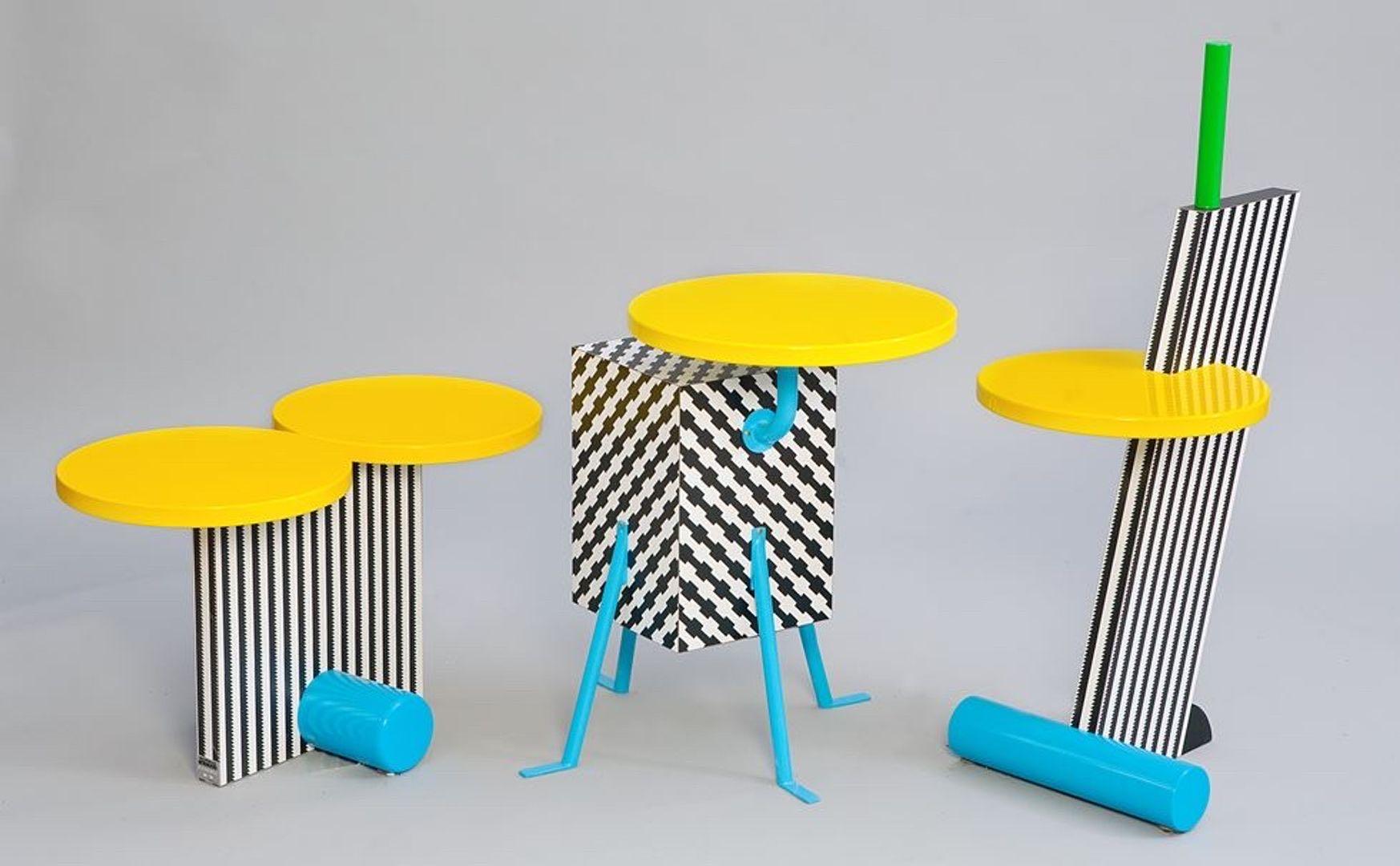 Table basse polaire de Memphis, Michele De Lucchi en vente 3