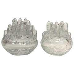 Farol de cristal Polar de Göran Wärff para Kosta Glasbruk