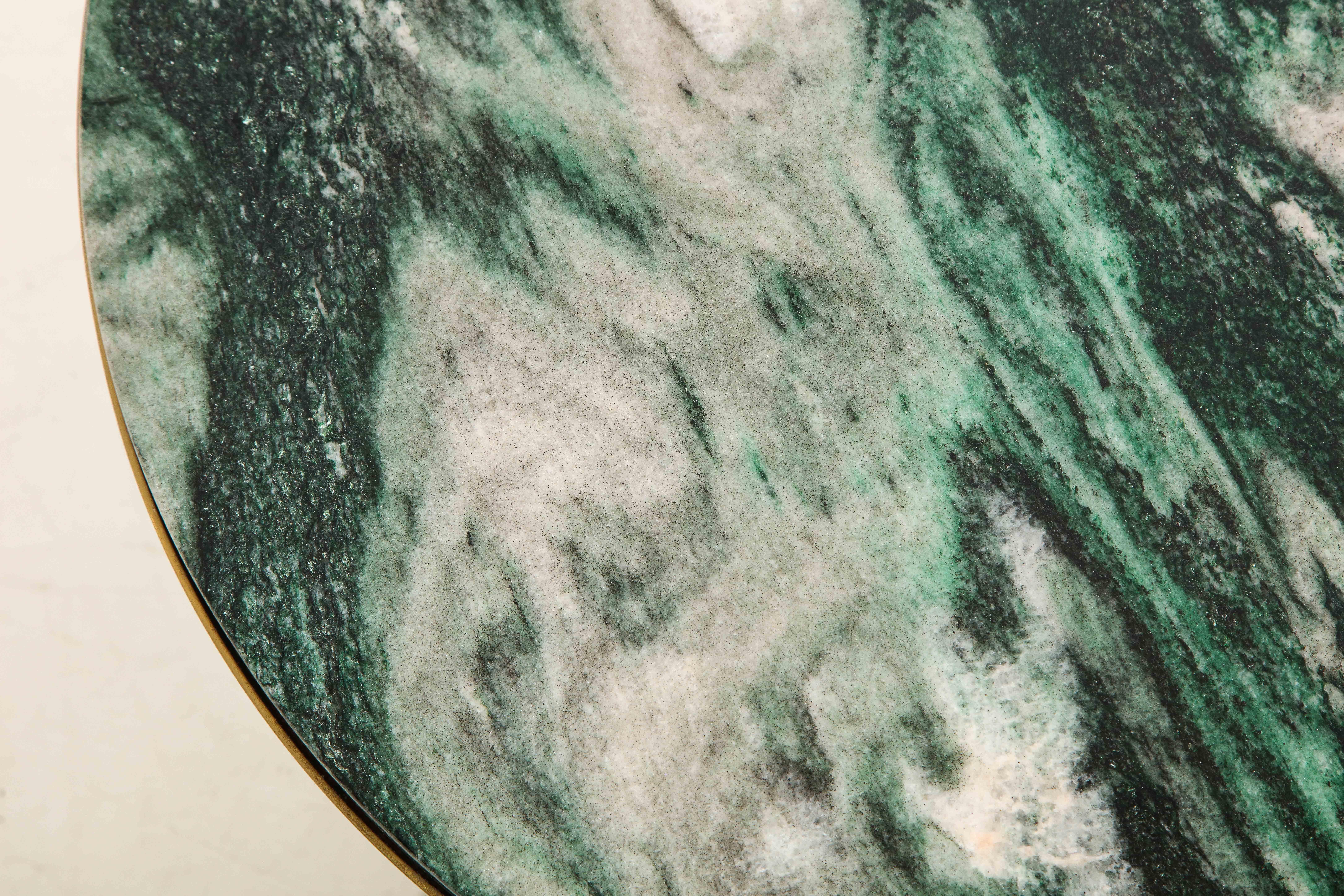 Polar Verde Marble Low Table 2