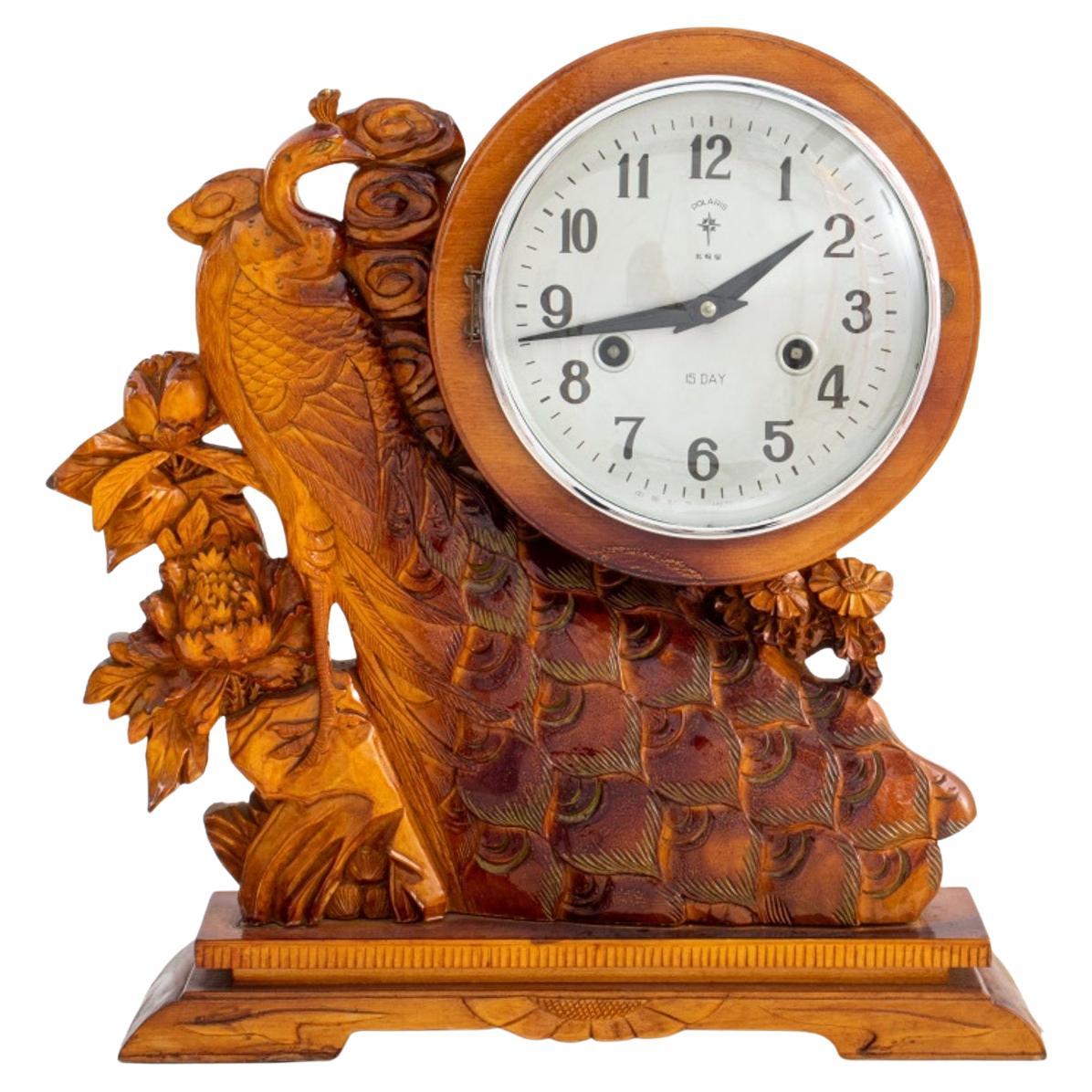 Polaris 15 Day Peacock Clock For Sale